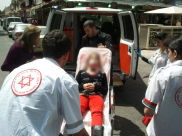 بالصور: إصابة طفلة بحادث دهس في شارع شديروت يروشلايم بمدينة يافا 